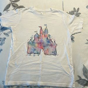Watercolor Disney tshirt
